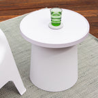 Hug Outdoor Side Table - White