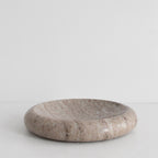 Rufus Indra Shallow Bowl, Oat Marble - Medium