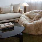 New Zealand Wool Sheepskin Beanbag - Nappa