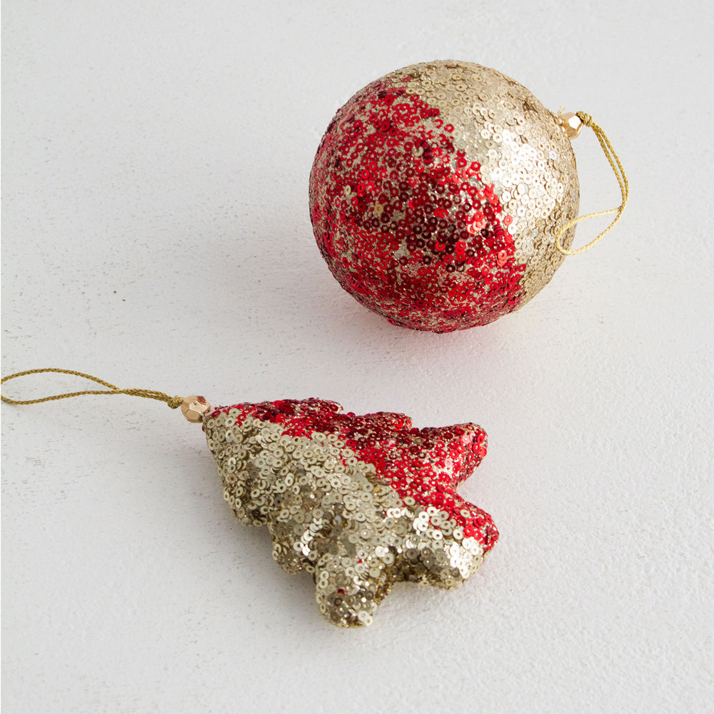 Sequin Christmas Tree Ornament