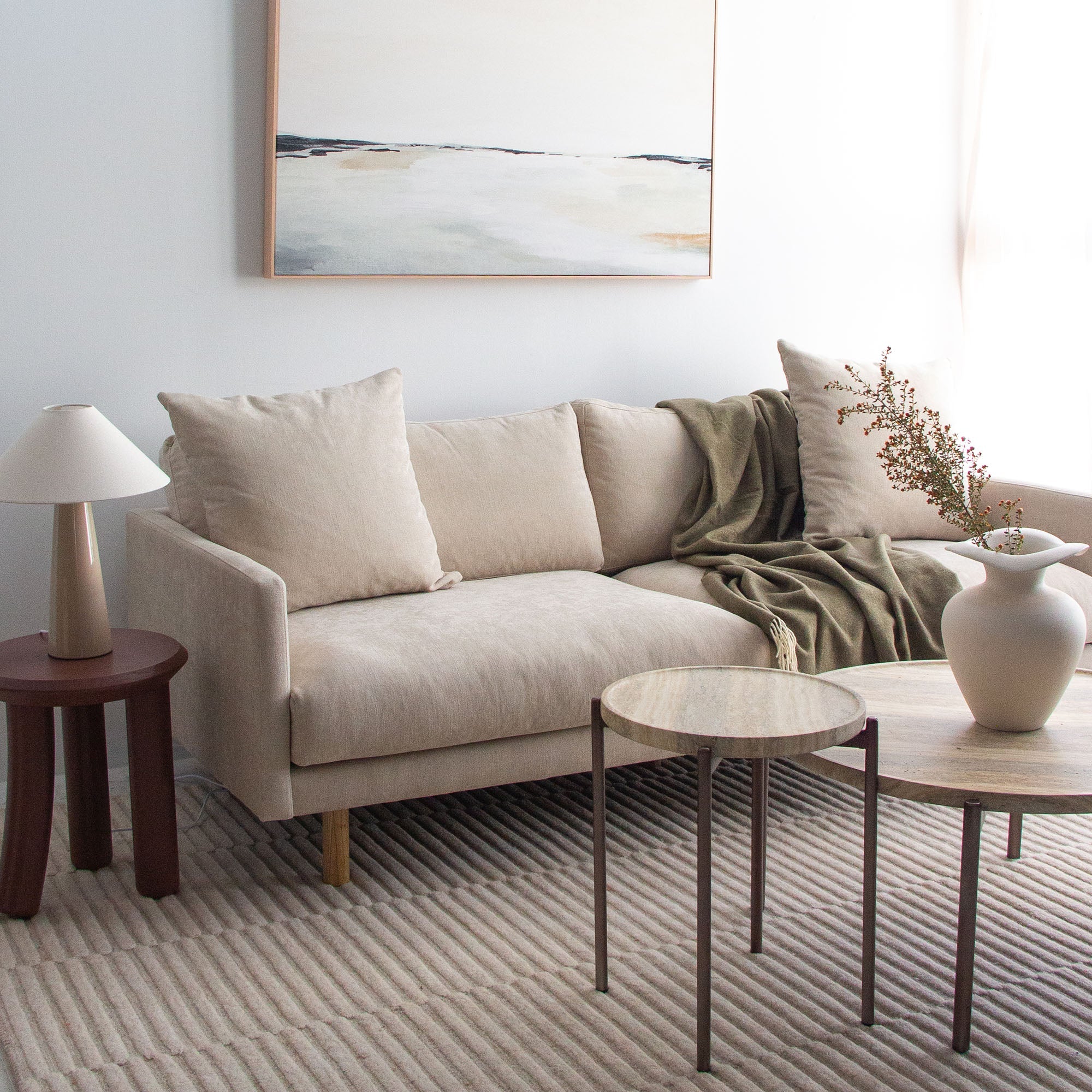 Mason 3 Seater Sofa - Oatmeal