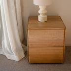 Carter Oak Bedside Table