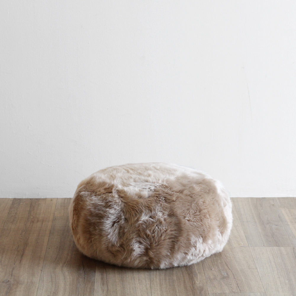 New Zealand Wool Ezra Ottoman