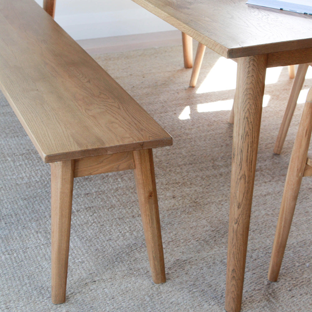 Frankie Oak Bench Seat
