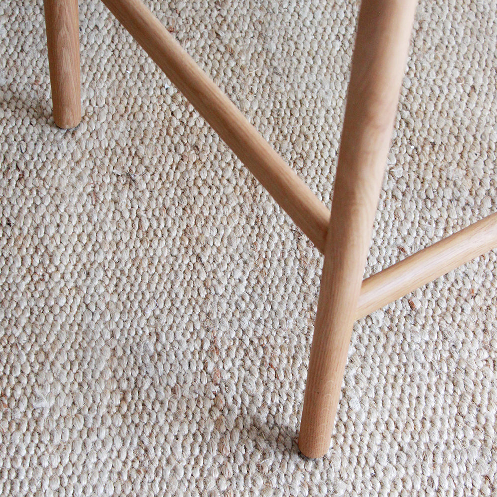Isaac Cord Barstool - Natural Oak