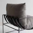 Kara Swing Chair - Grey