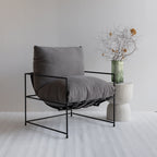 Kara Swing Chair - Grey