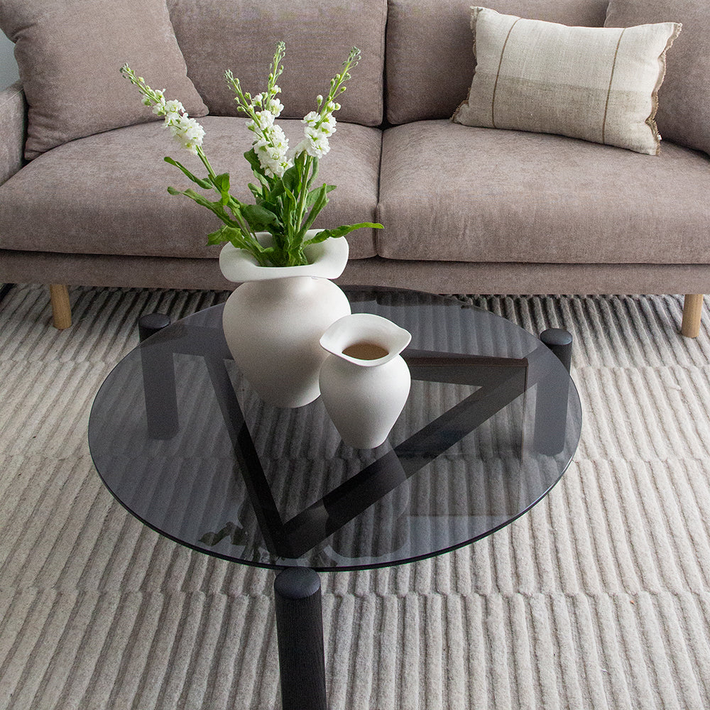 Milhouse Glass Coffee Table