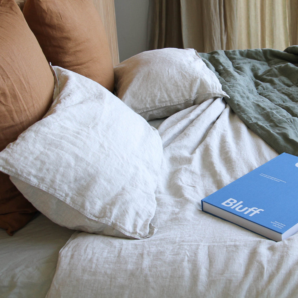 Linen Pillowcases - Oatmeal