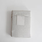 European Linen Fitted Sheet - Oatmeal