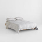 European Linen Duvet Cover - Pinstripe