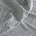 European Linen Flat Sheet - Pinstripe