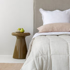 Podium Side Table - Olive