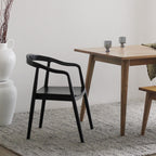 Reuben Dining Chair - Black