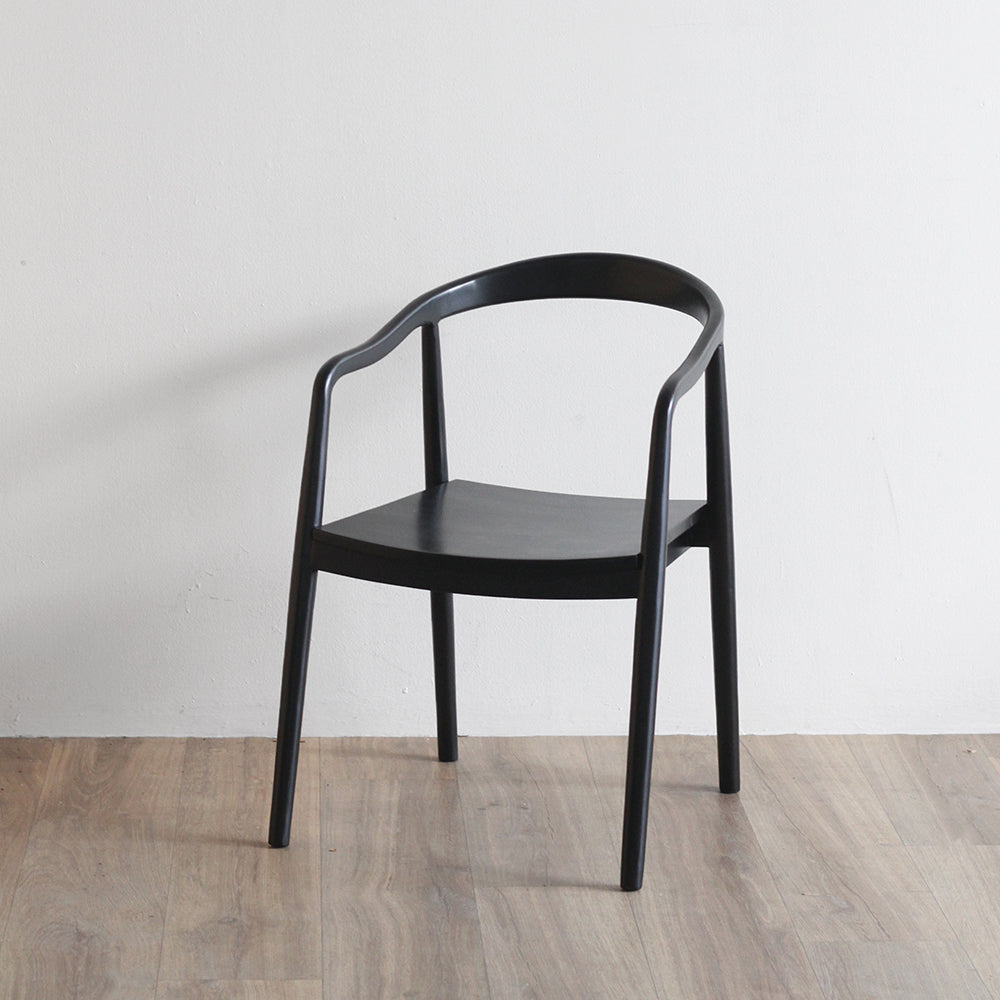 Reuben Dining Chair - Black