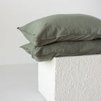 Linen Pillowcases - Rosemary