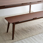 Sven Dining Bench - Oak/Walnut