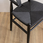 Wilson Rope Seat Chair - Black