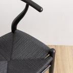 Wilson Rope Seat Chair - Black